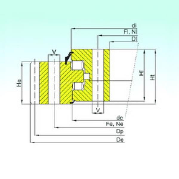 roulements ER3.20.1400.400-1SPPN ISB #1 image