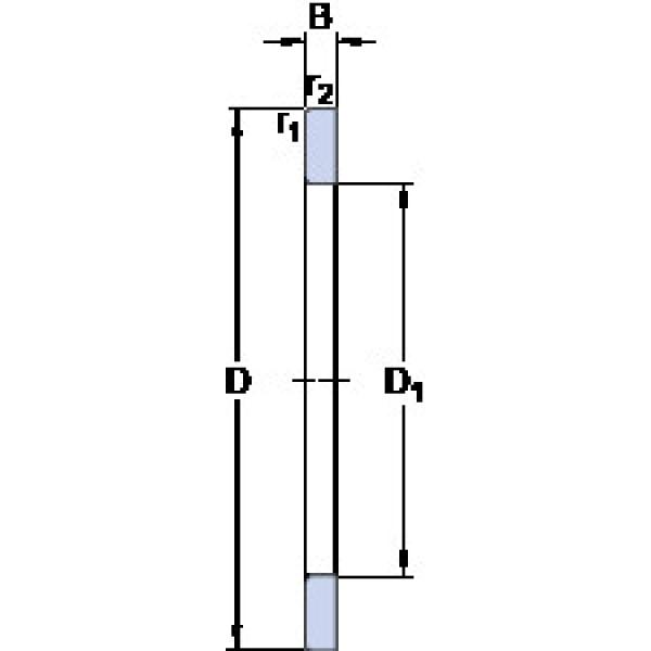 roulements GS 81238 SKF #1 image