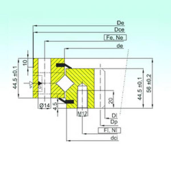 roulements ZR1.14.0544.200-1SPTN ISB #1 image