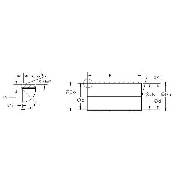 roulements AST850BM 125100 AST #1 image