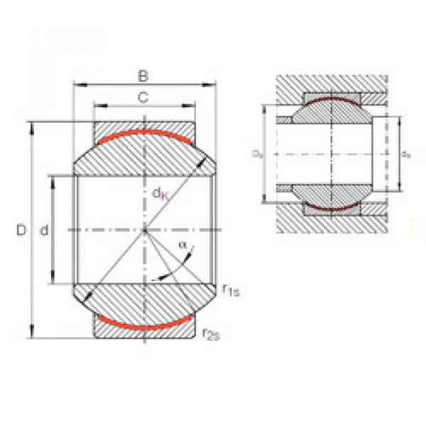 roulements GE 18 PW INA #1 image