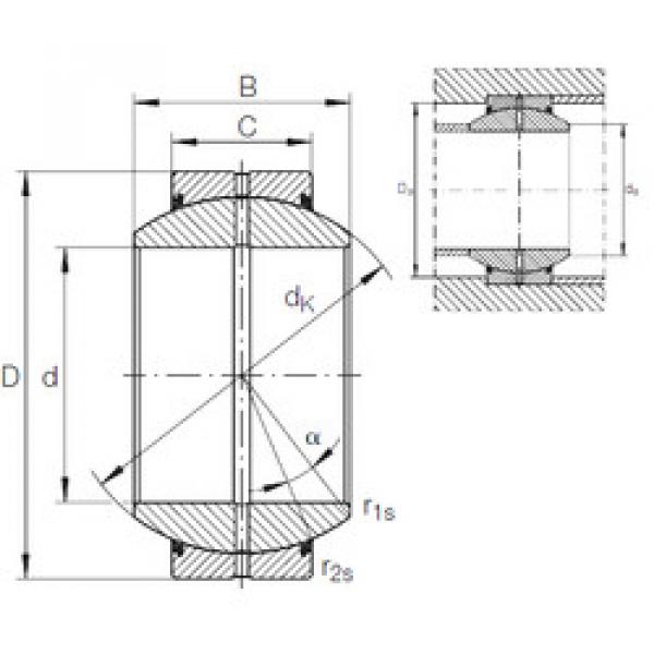 roulements GE 40 FO-2RS INA #1 image