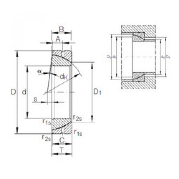 roulements GE 180 SX INA #1 image