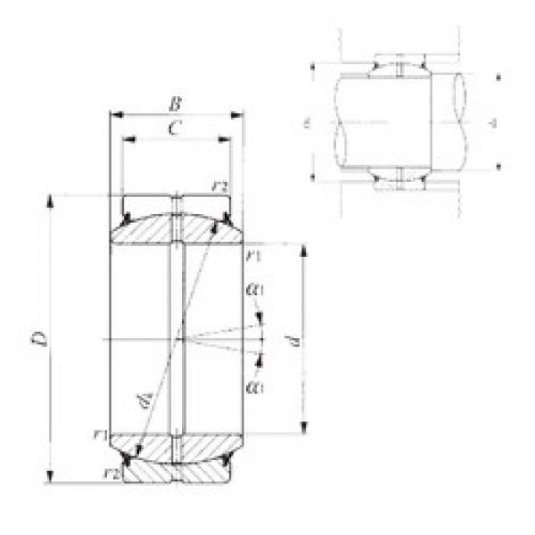 roulements GE 70ES-2RS IKO #1 image