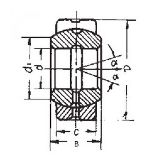 roulements GE120ES FBJ #1 image