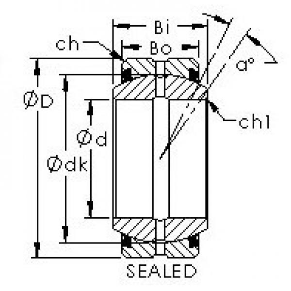 roulements GEG220ES-2RS AST #1 image