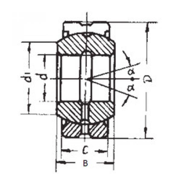 roulements GEG260ES-2RS FBJ #1 image