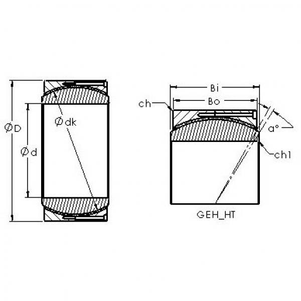 roulements GEH160HT AST #1 image