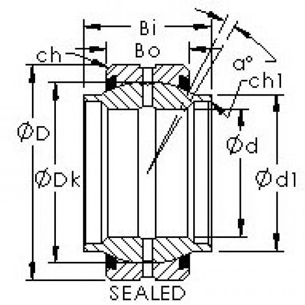 roulements GEWZ38ES-2RS AST #1 image