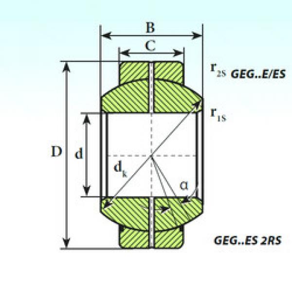 roulements GEG 180 ES ISB #1 image