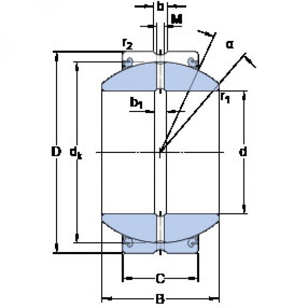 roulements GEH 80 ES-2LS SKF #1 image