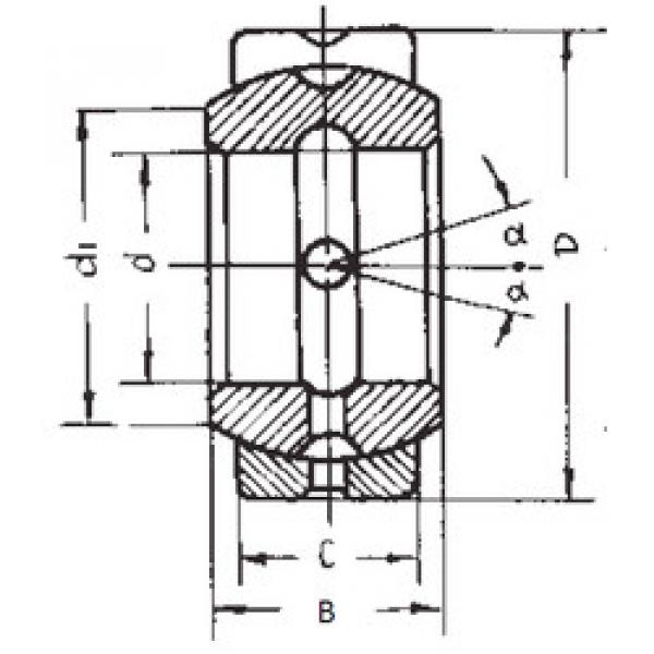 roulements GEZ34ES FBJ #1 image