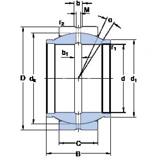 roulements GEZM 014 ES SKF #1 image