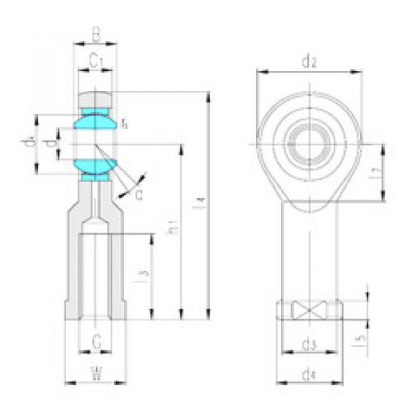 roulements SI70ET-2RS LS #1 image