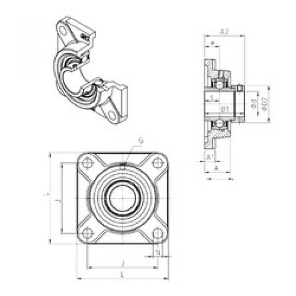 roulements EXF316 SNR #1 image