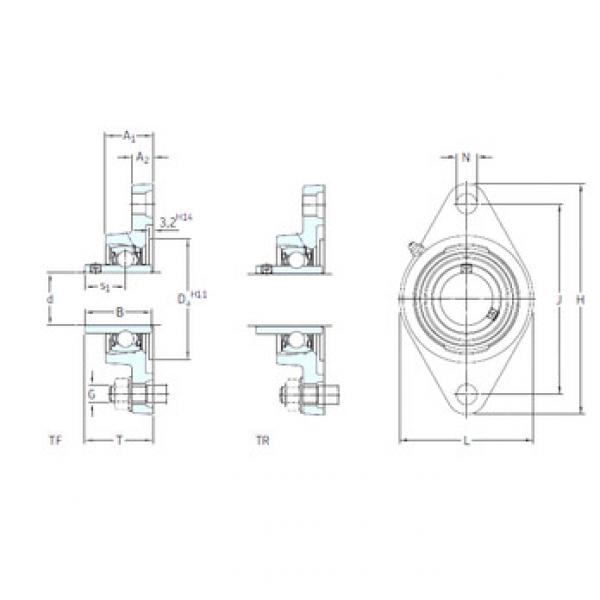 roulements FYTB 20 WF SKF #1 image