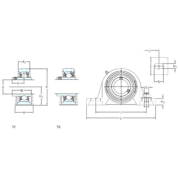 roulements SY 1.1/4 TF SKF #1 image