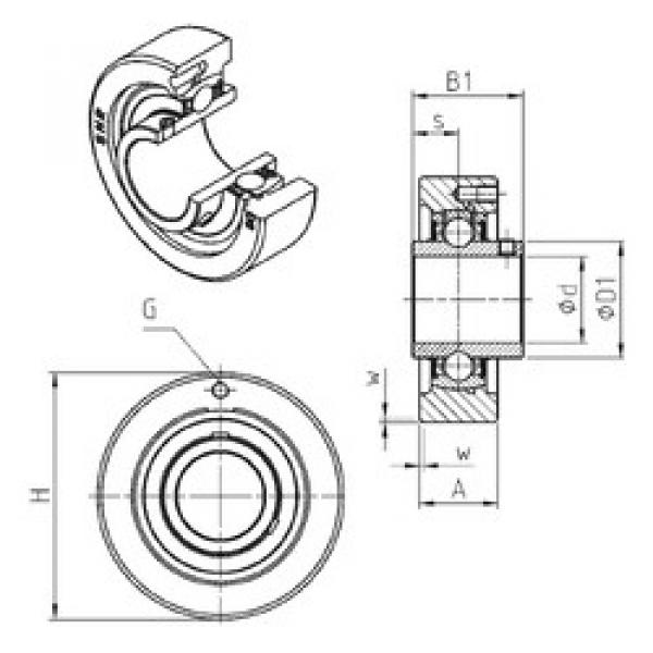 roulements UCC320 SNR #1 image