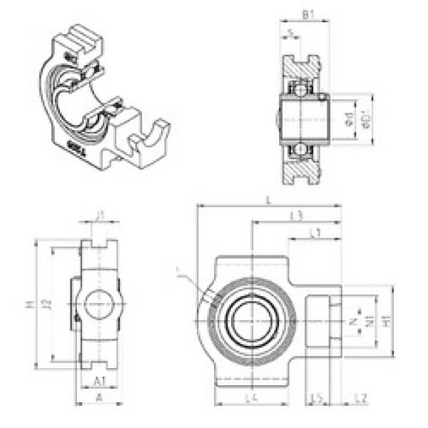 roulements UCT202 SNR #1 image