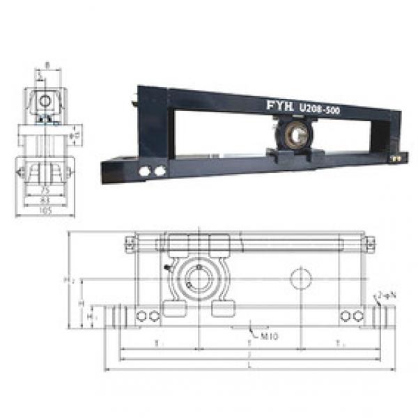 roulements UCTU209-800 FYH #1 image