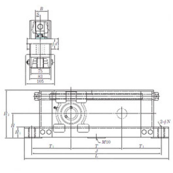 roulements UCTU318-900 KOYO #1 image