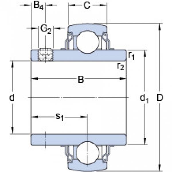 roulements YAR 204-012-2FW/VA228 SKF #1 image